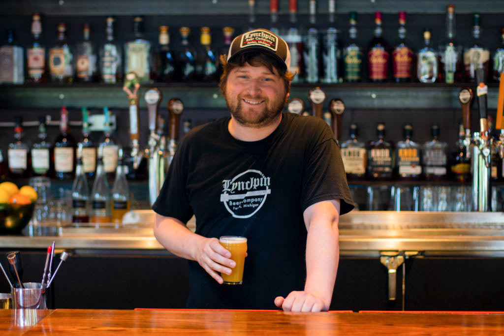 Scott Hayes, Head brewer at Lynchpin Beer Company